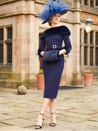 991810 Dress - Navy (Veni Infantino)